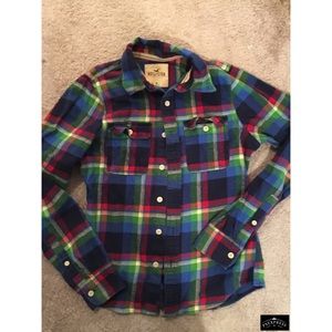 🎄Hollister button up